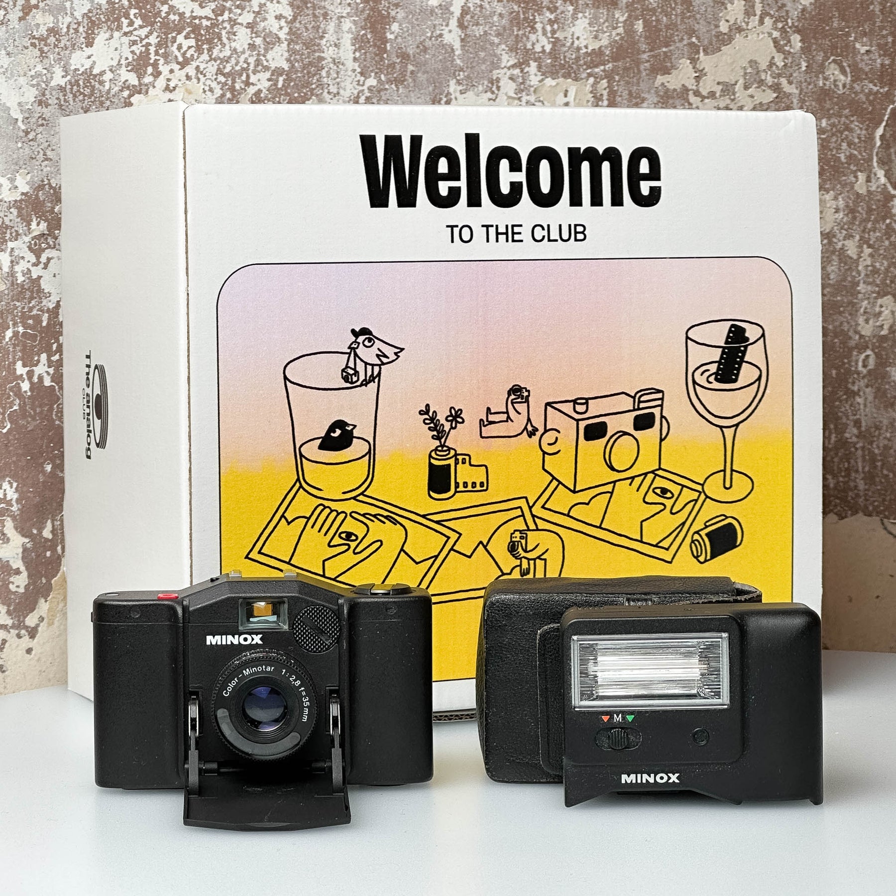 Analog Box N°75 - Minox 35 EL 35mm f/2.8 + Flash