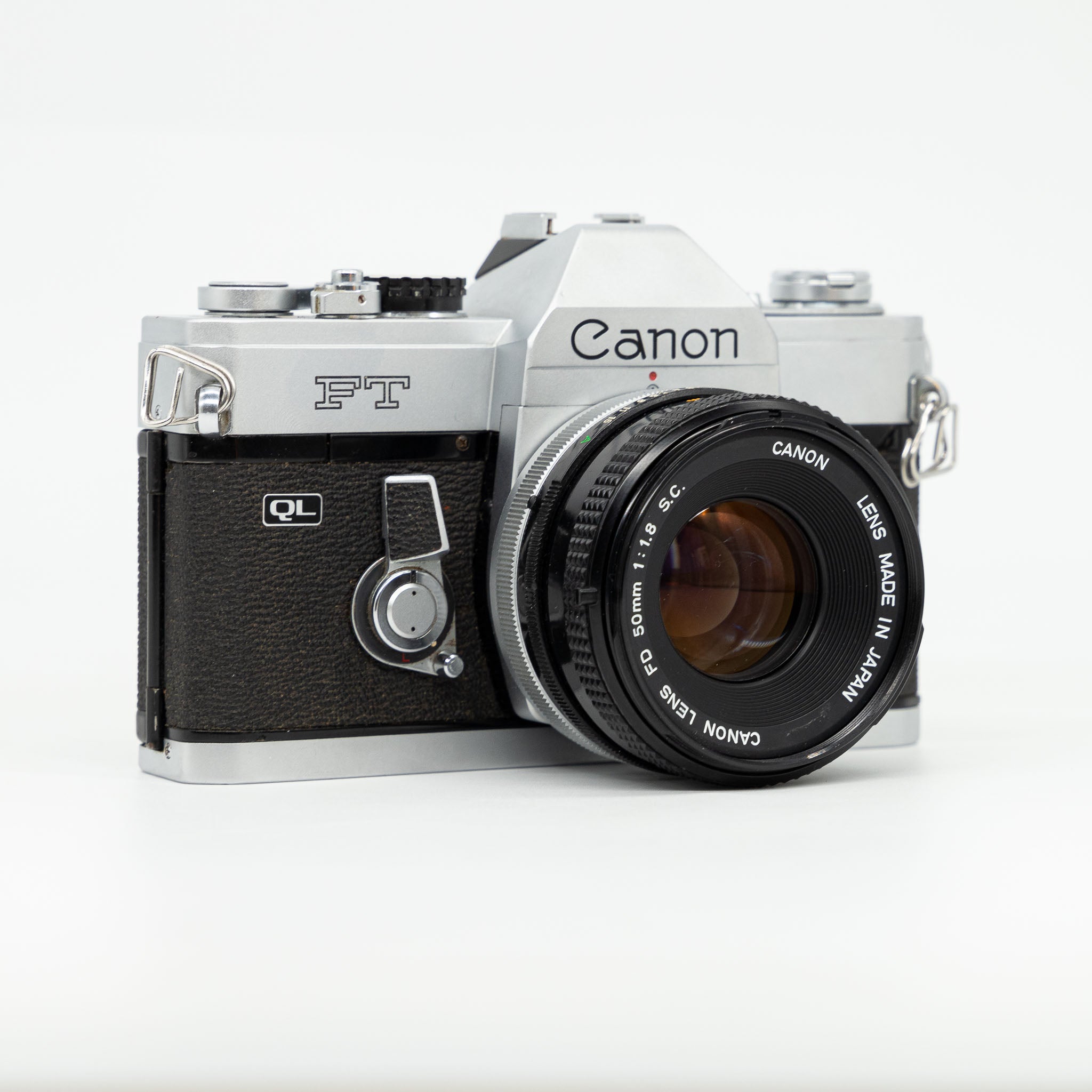 Canon FT QL & FD 50mm f/1.8