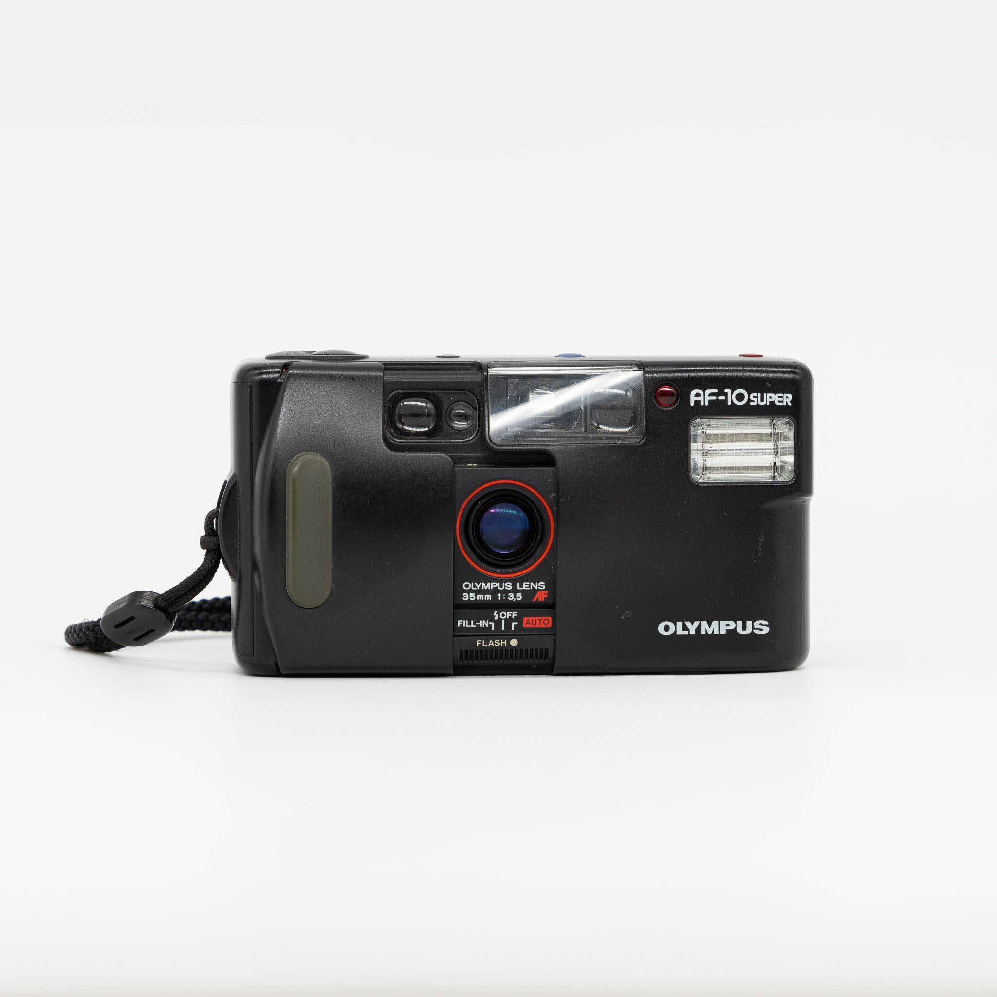 Appareil Photo Olympus AF-10 35mm - Noir - Flash Intégré - Testé
