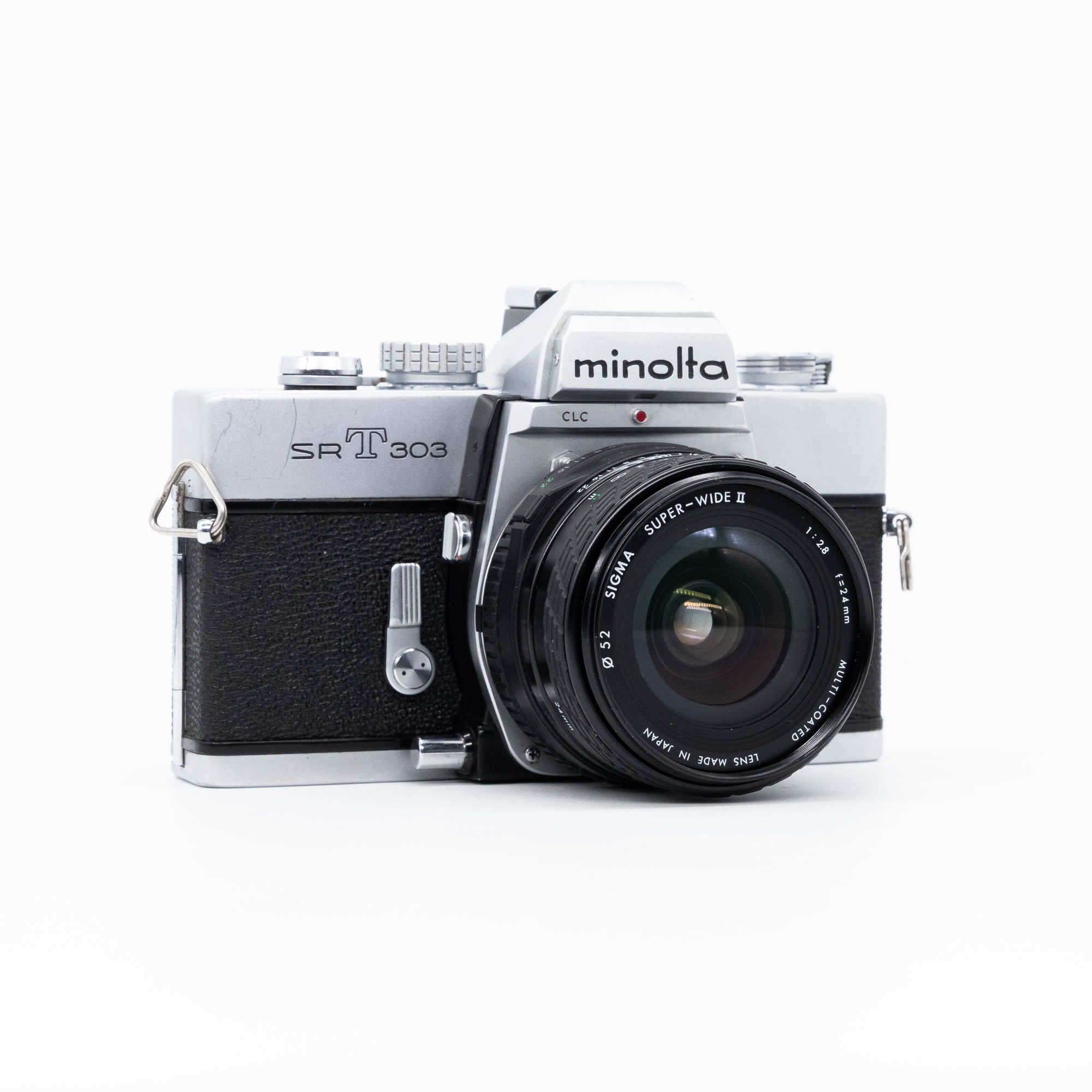 Minolta SRT 303 & Sigma Super Wide II 24mm f/2.8