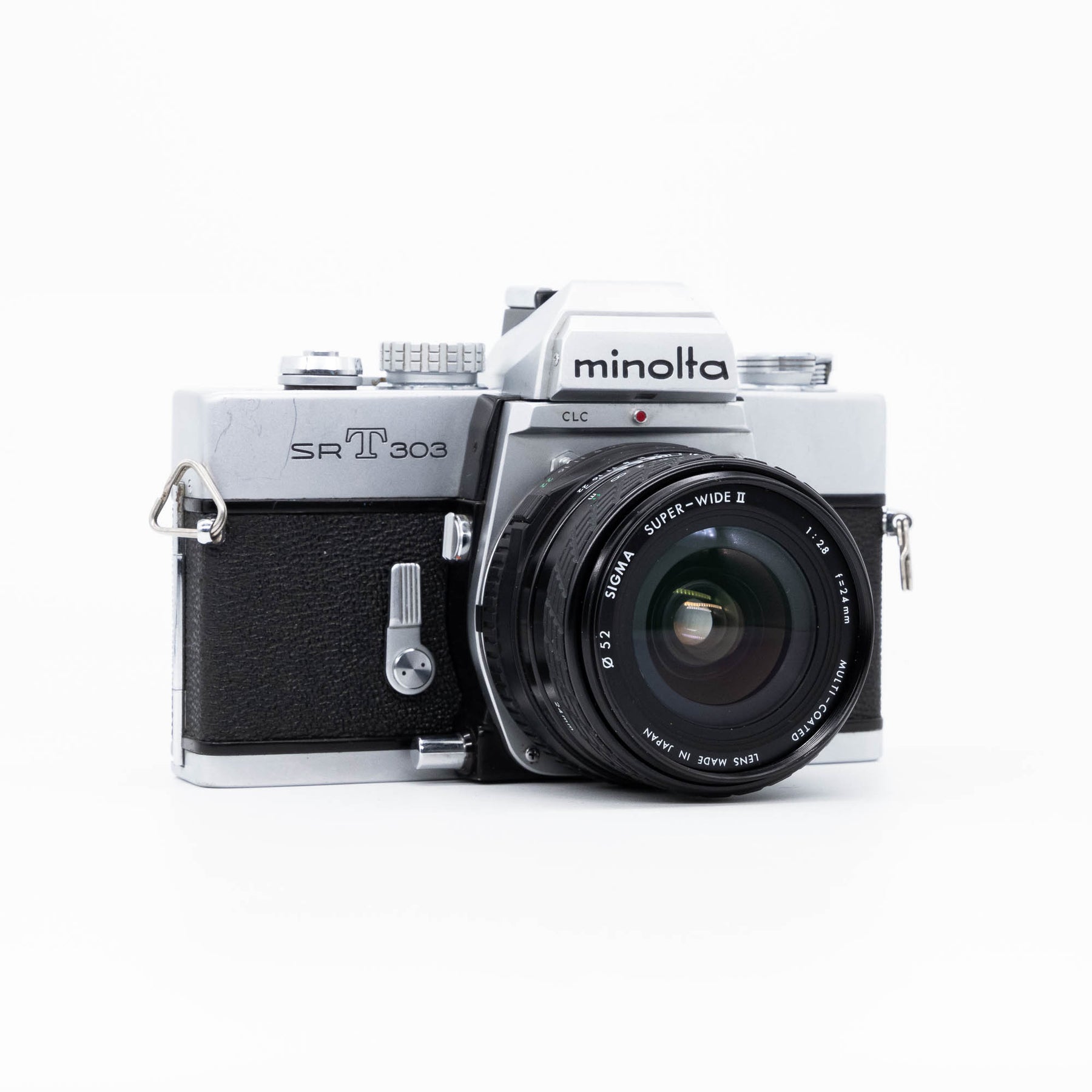 Minolta SRT 303 & Sigma Super Wide II 24mm f/2.8