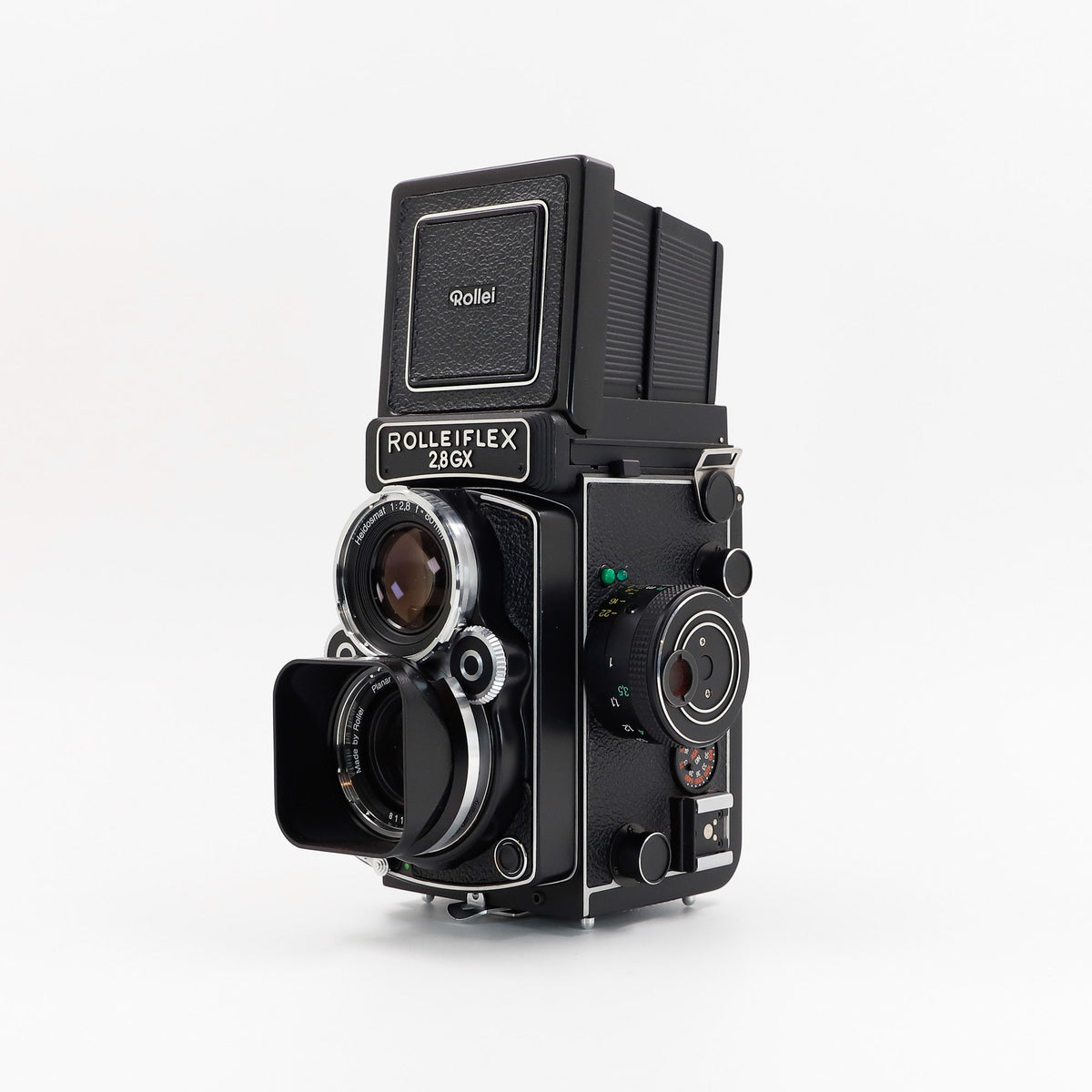 Rolleiflex 2.8 GX Black Edition Medium Format Analog Camera