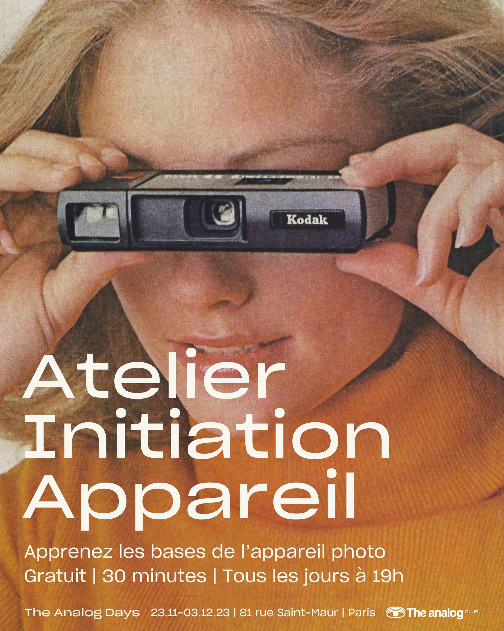 The Analog Days | Aterlier Initiation Appareil Photo | Camera