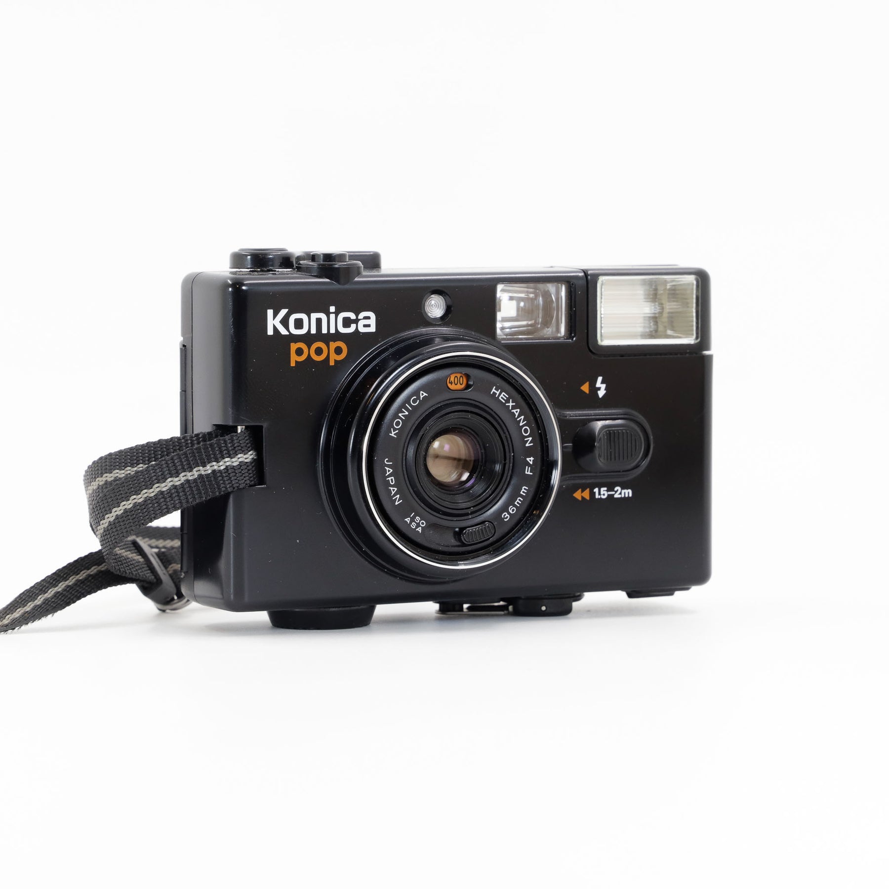 Analog Film Compact Camera Konica Pop Black