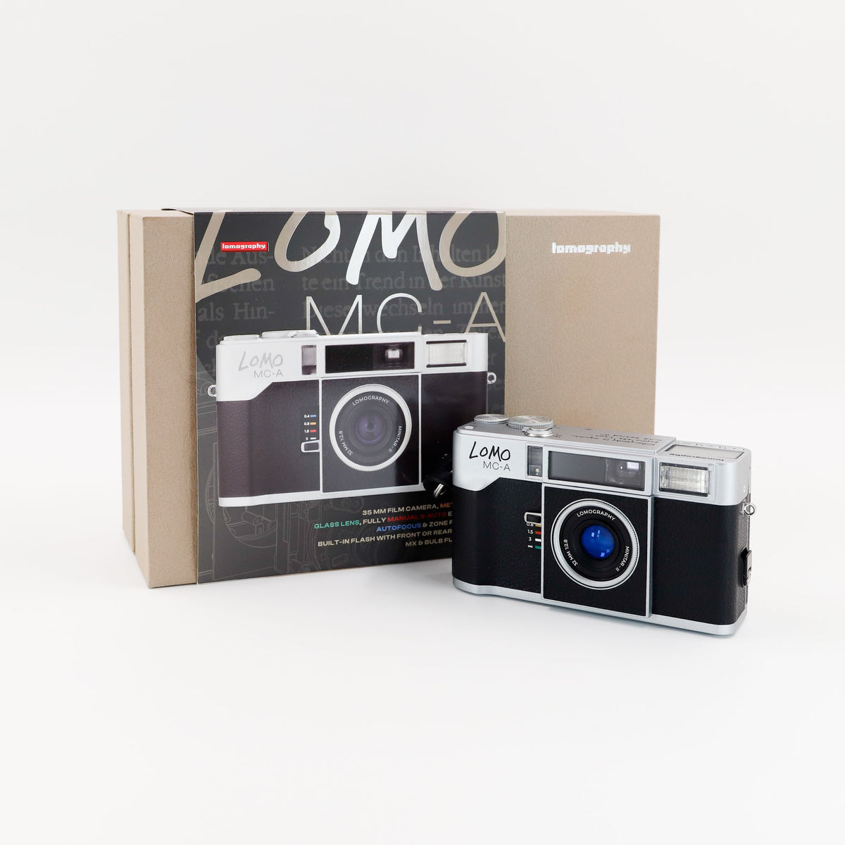 Lomography MC-A Analog Film Point & Shoot Compact Camera