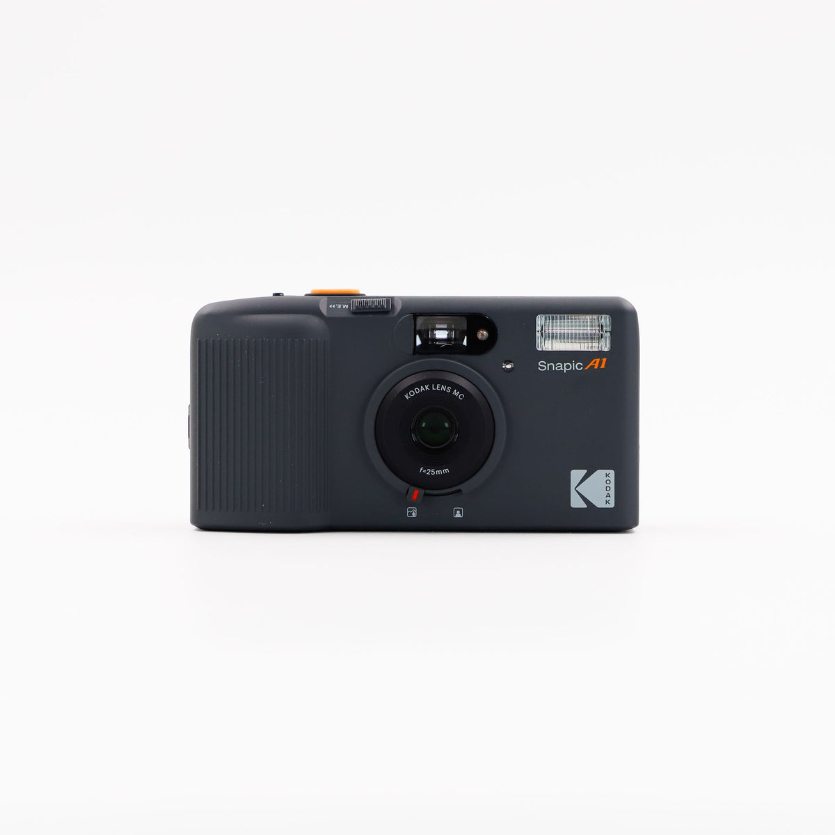Kodak Snapic A1 Analog Film Reusable Camera, Rhino Grey, front view