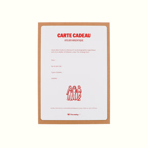 Carte Cadeau Atelier Argentique