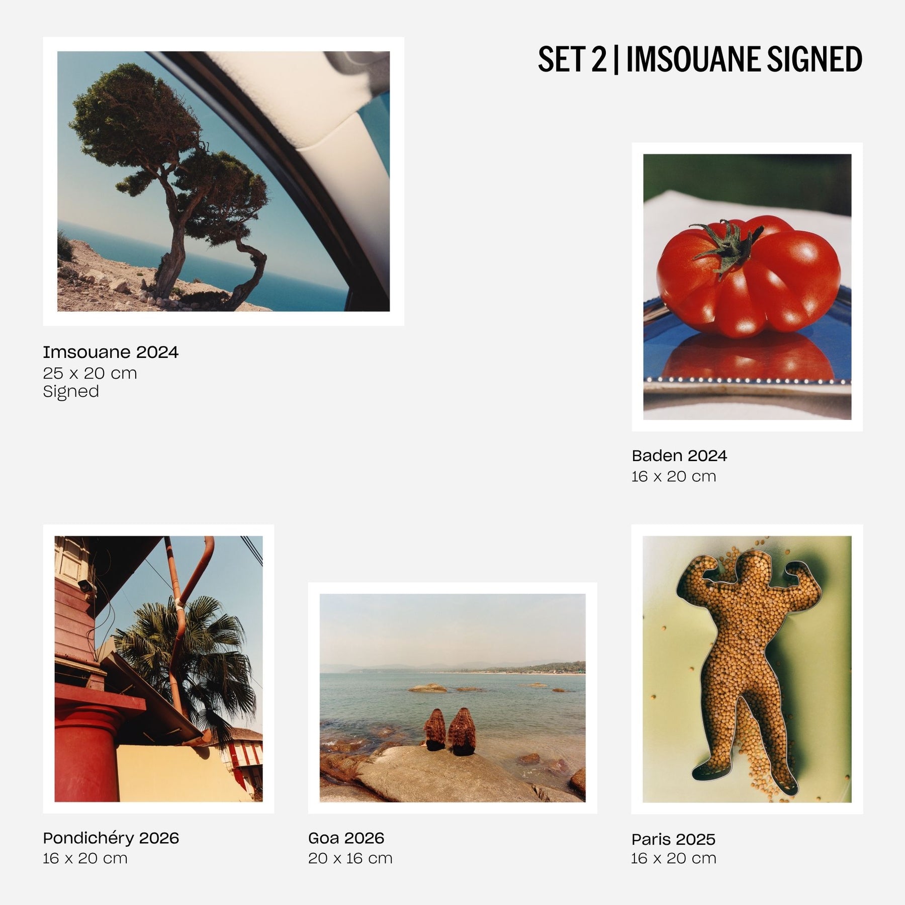 Nouveaux Fragments — Box of 5 Prints by Tanguy Sergheraert (Limited Edition)