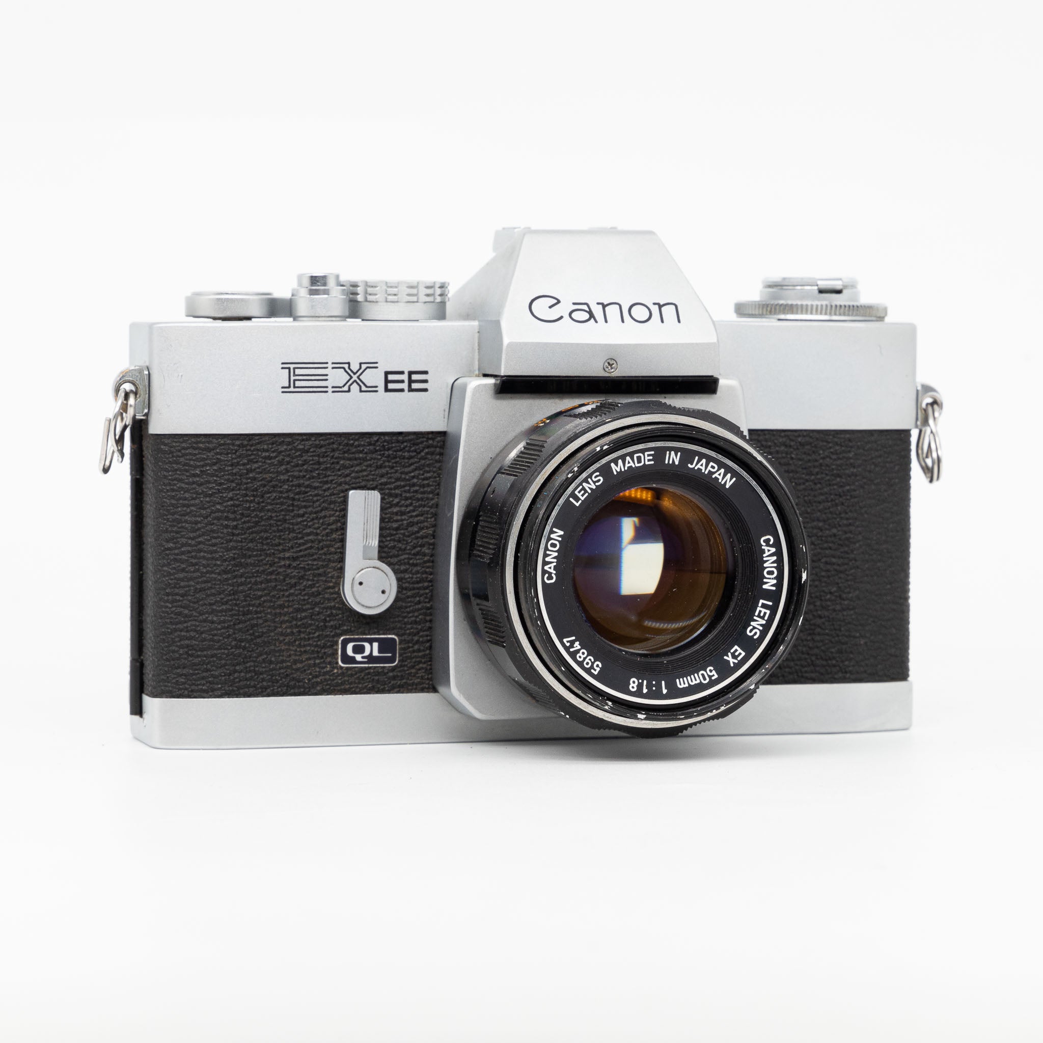 【動作確認済】Canon EXEE EX50mm f1.8（明るいファインダー） Canon EX EE QL & EX 50mm f/1.8 - Film Camera