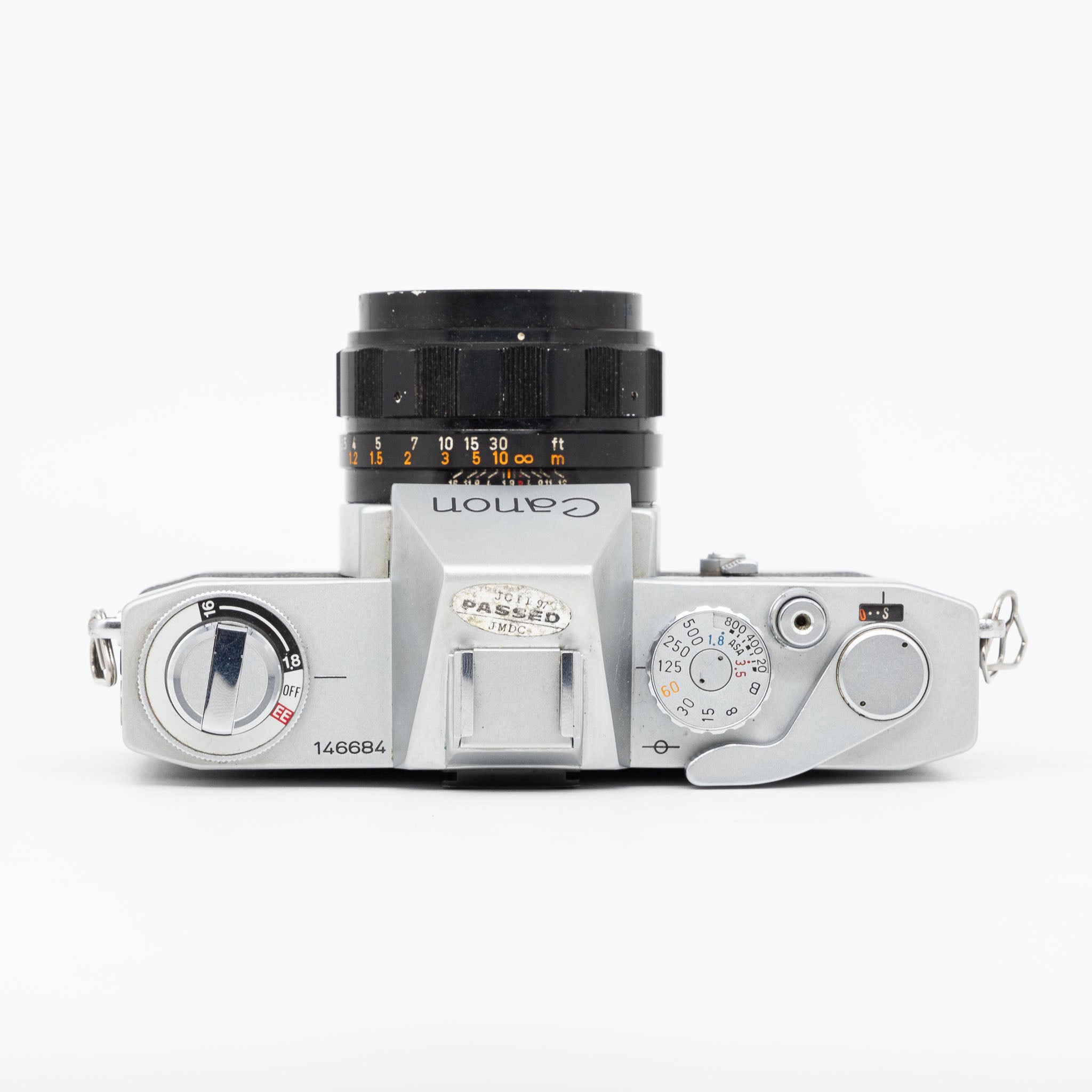 Canon EX EE QL & EX 50mm f/1.8 - Film Camera