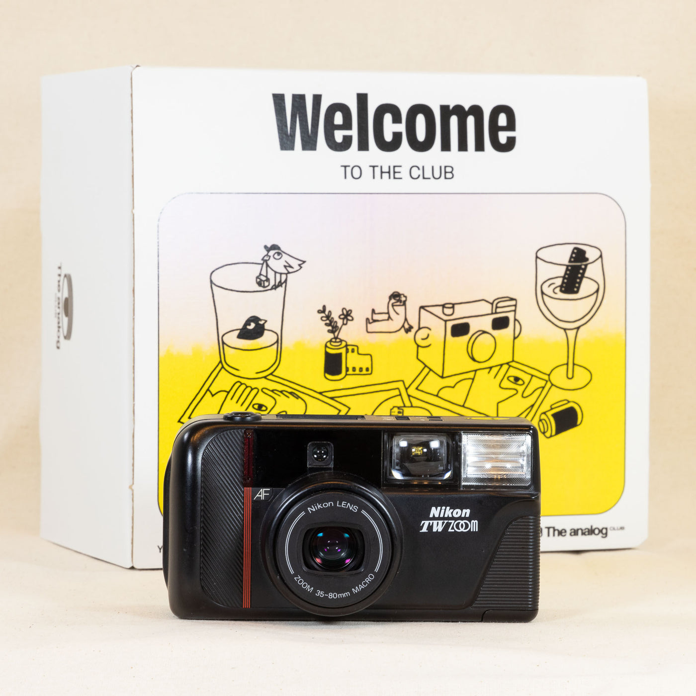 ニコン Nikon TW Zoom QUARTZ DATE フイルムカメラ