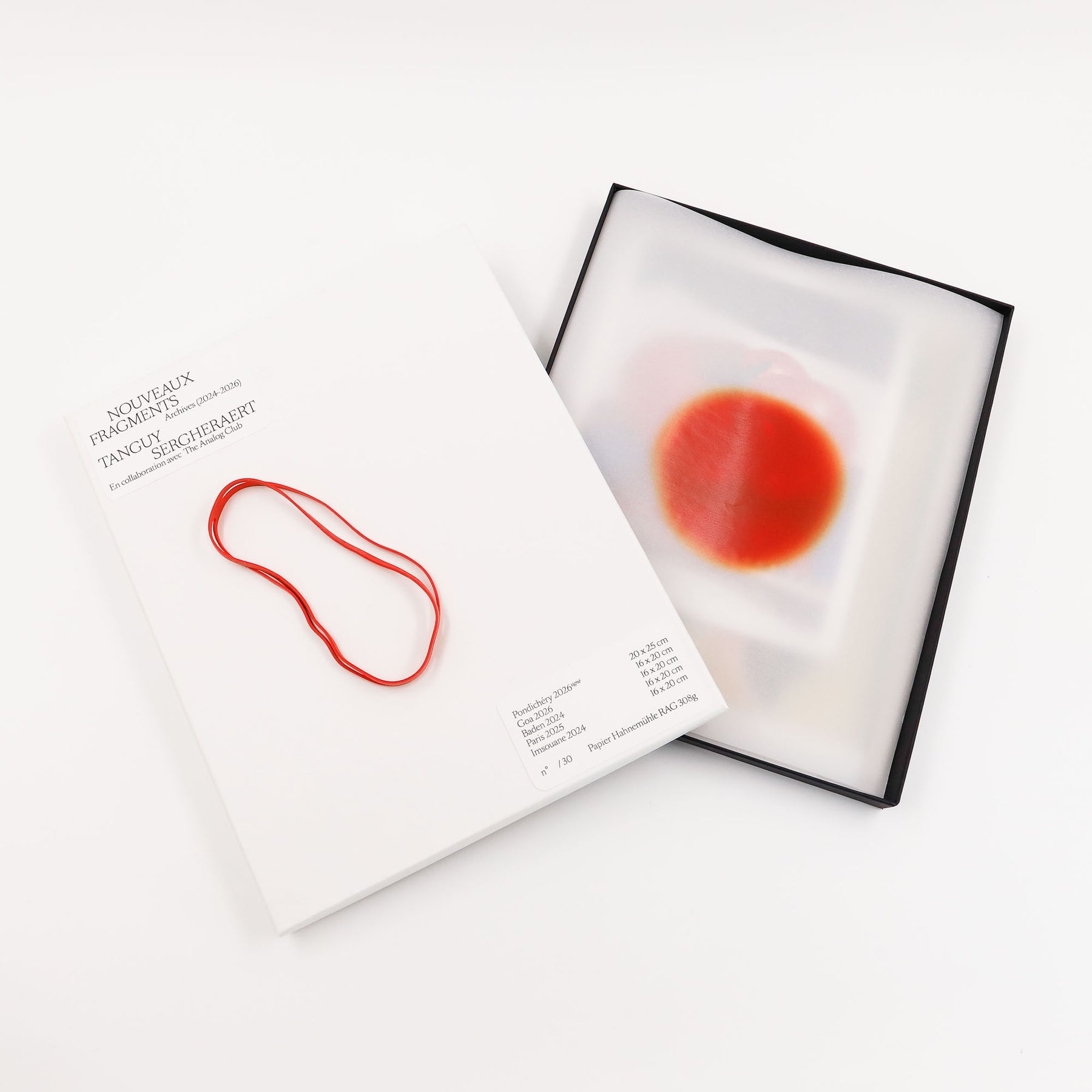 Nouveaux Fragments — Box of 5 Prints by Tanguy Sergheraert (Limited Edition)