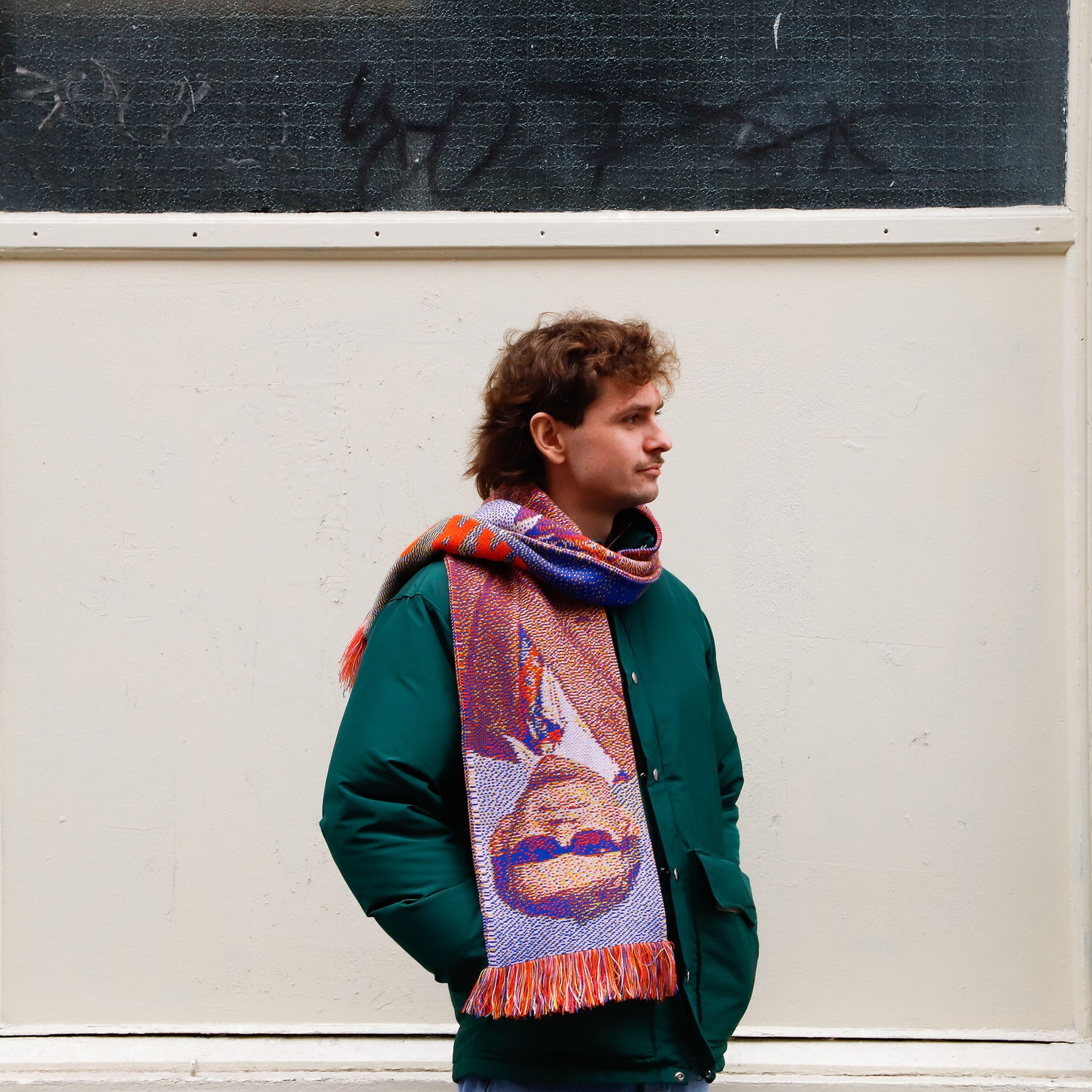 'Martin Parr Ci, Martin Parr Là' Scarf (PRE-ORDER)