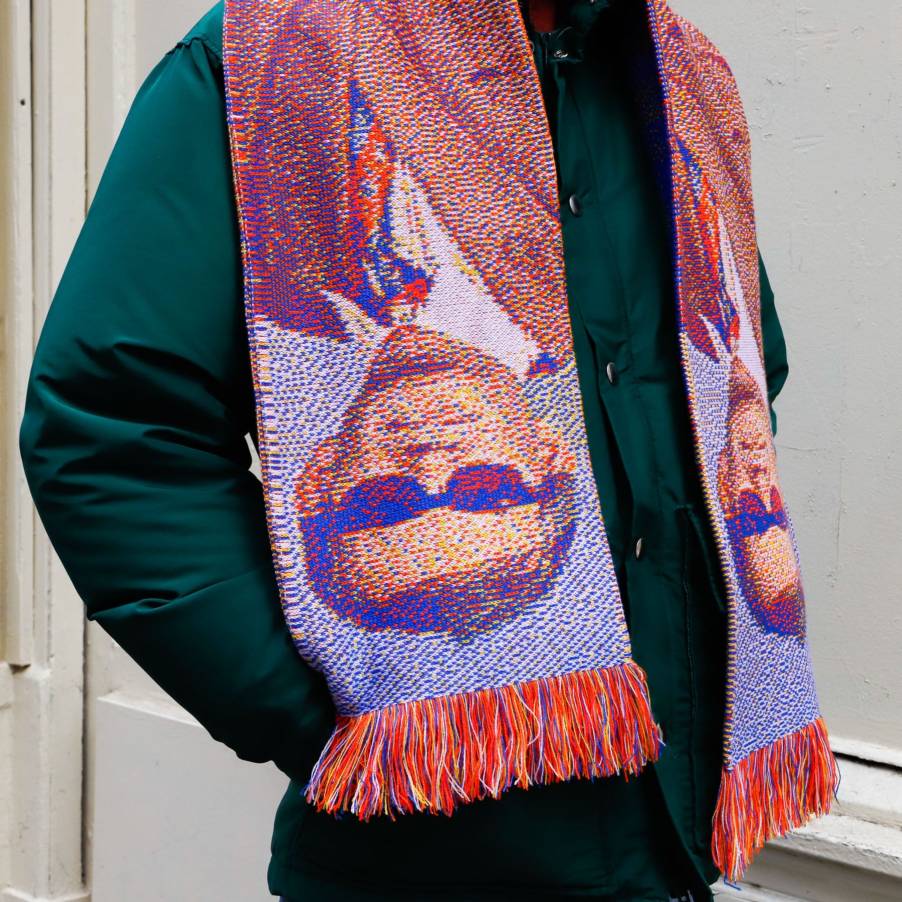 'Martin Parr Ci, Martin Parr Là' Scarf (PRE-ORDER)