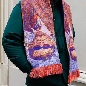 'Martin Parr Ci, Martin Parr Là' Scarf (PRE-ORDER)