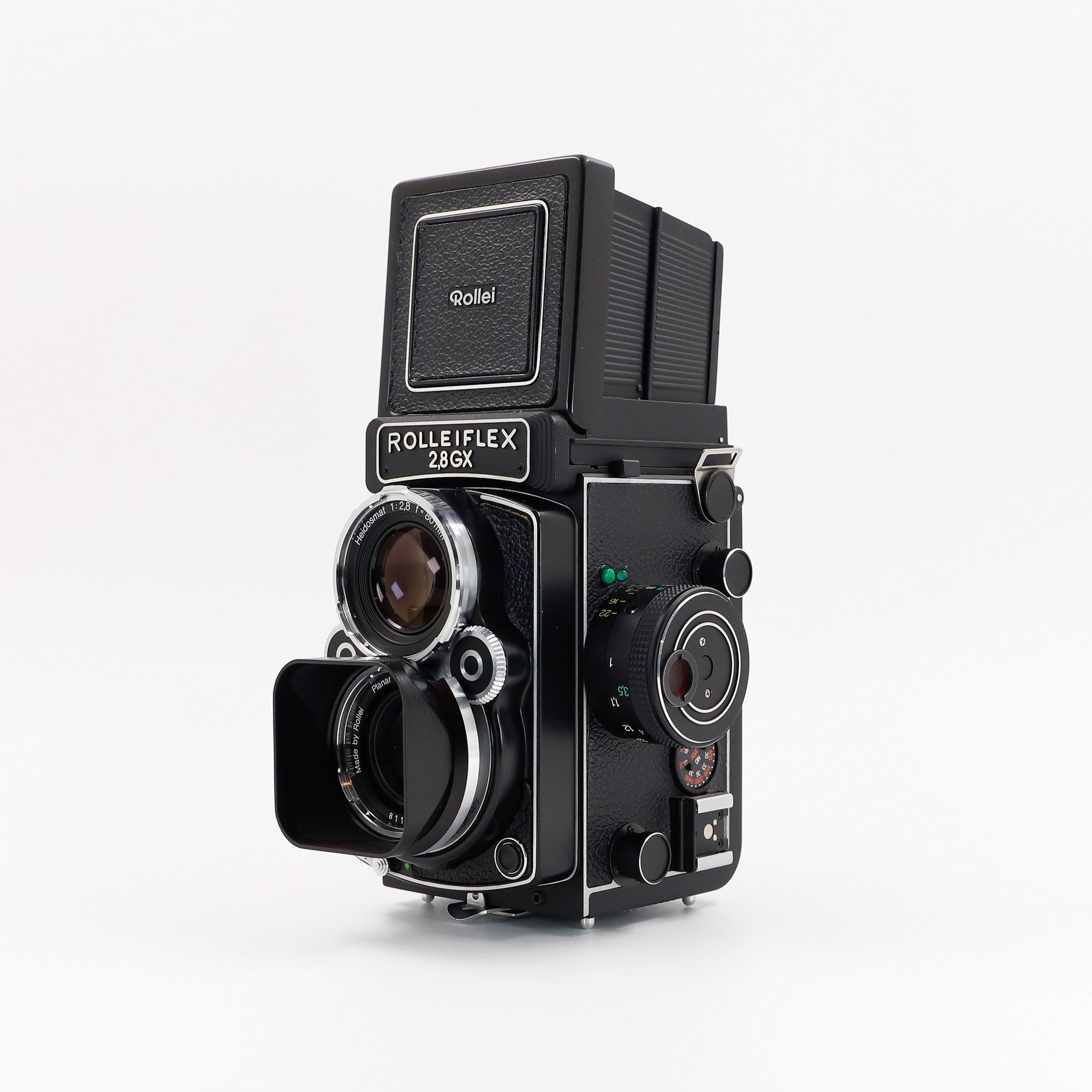 Rolleiflex 2.8 GX (Black Edition) with Planar 80mm f/2.8 | Medium
