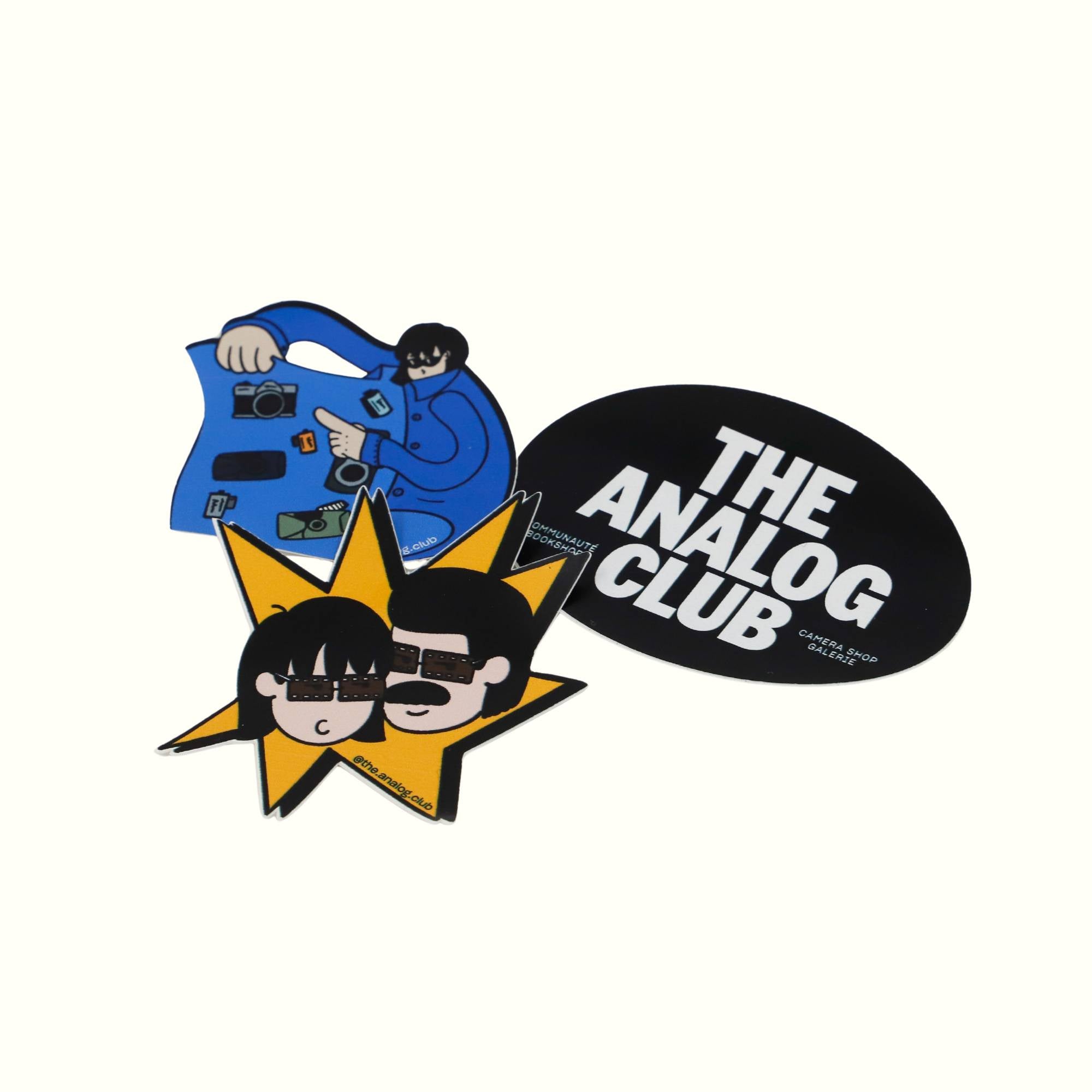 The Analog Club Stickers - The Analog box Accessoires 