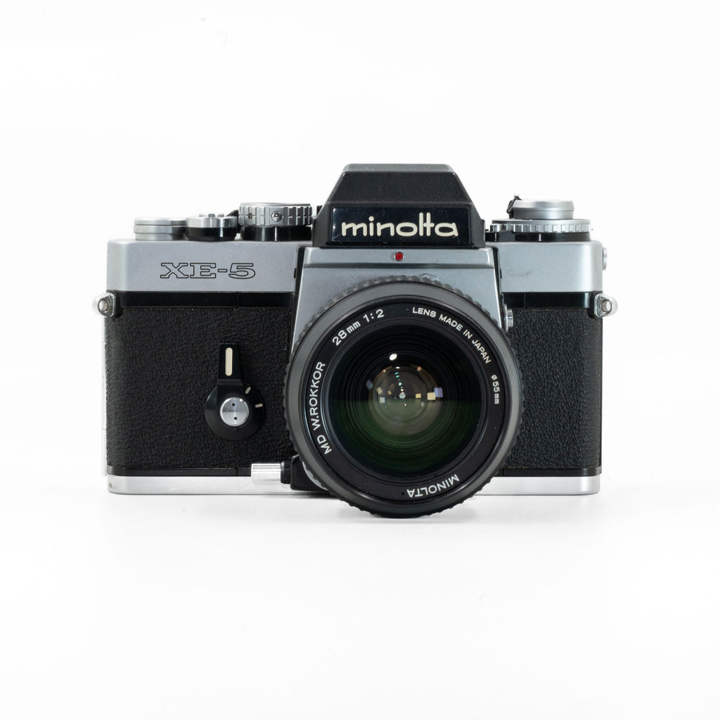 Minolta XE5 Avec Objectif MC Rokkor 50mm F/1.7 Argentique Occasion