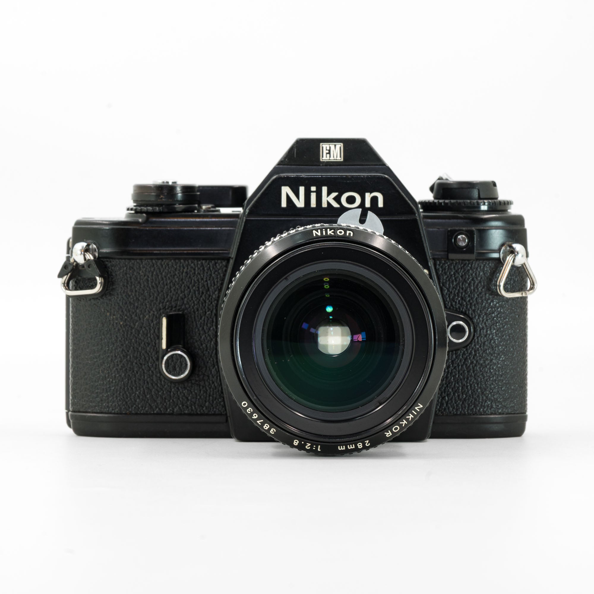 Nikon EM 本体 AF NIKKOR 28mm 1:2.8 Nikon EF & Nikkor 28mm f/2.8 - Film Camera