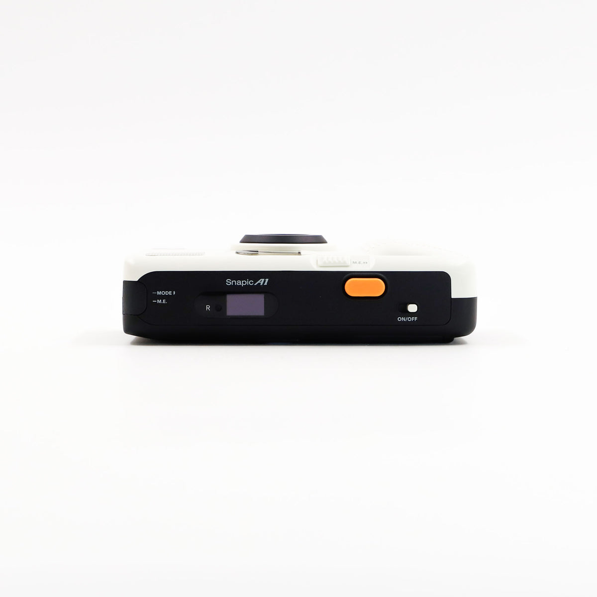 Kodak Snapic A1 Analog Film Reusable Camera, Ivory White, top view